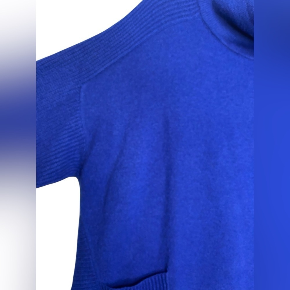 Ulla Popkin Blue Knit Pullover High Low Sweater Size 20/22 - Picture 5 of 10